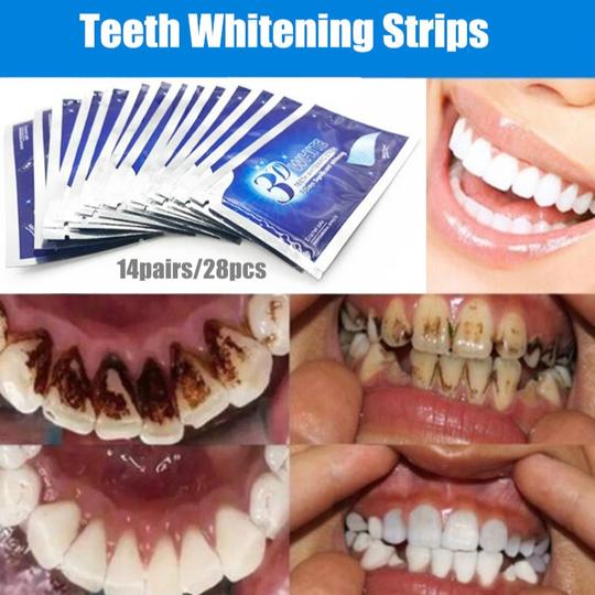 Advanced 3D White Gel Teeth Whitening Strips