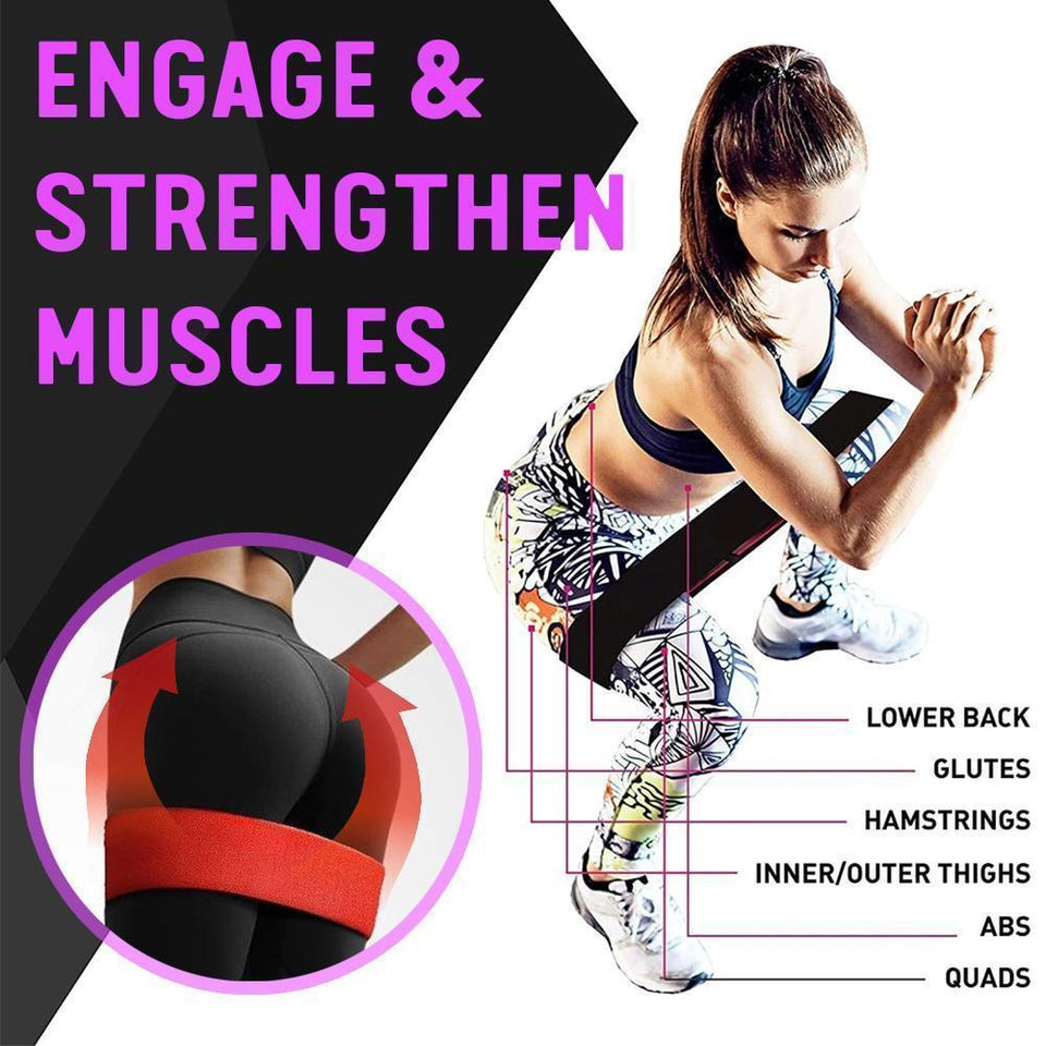 UNISEX BOOTY BAND HIP CIRCLE LOOP RESISTANCE