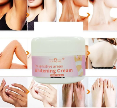 WHITENING CREAM FOR SENSITIVE AREAS