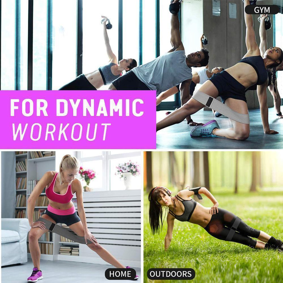 UNISEX BOOTY BAND HIP CIRCLE LOOP RESISTANCE