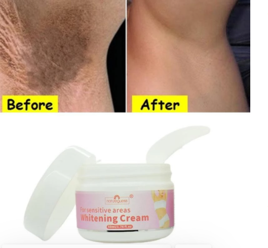 WHITENING CREAM FOR SENSITIVE AREAS