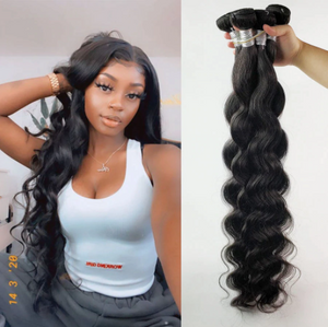 PERUVIAN BODY WAVE HUMAN HAIR BUNDLES