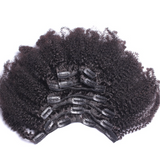 Kinky Curly Clip In Hair Extensions