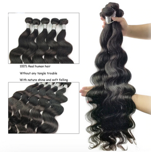 PERUVIAN BODY WAVE HUMAN HAIR BUNDLES