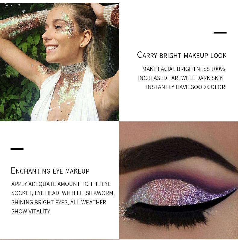 Festival Glitter Makeup Cosmetics