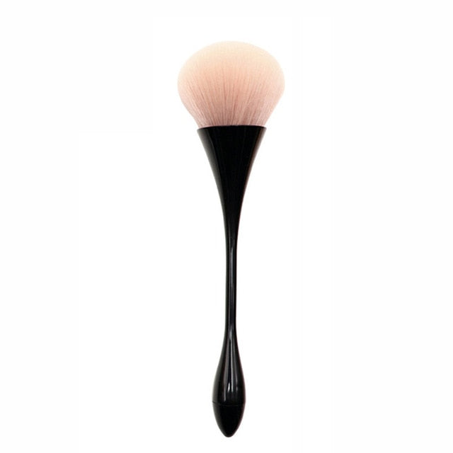 Large Rose Gold Powder Blush Brush