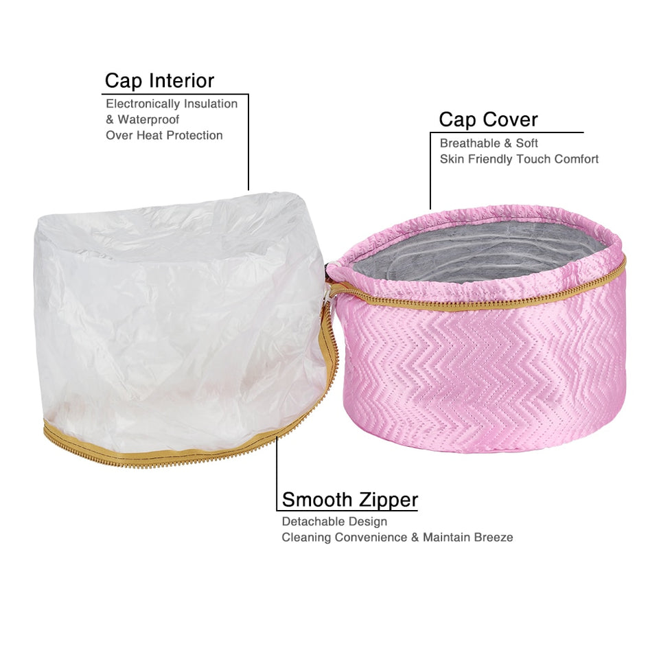 Women Hair Steamer Cap