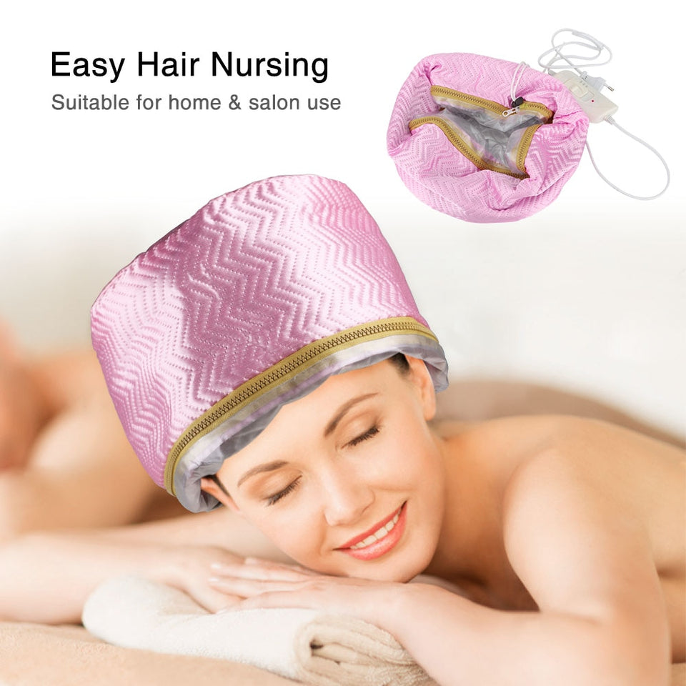 Women Hair Steamer Cap