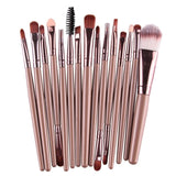 Professional makeup brushes set