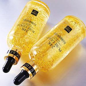 Face Serum Nicotinamide Facial  Liquid 24K Pure Gold Anti-Aging Skin Care