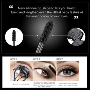 4D Silk Fiber Mascara Waterproof Eyelash