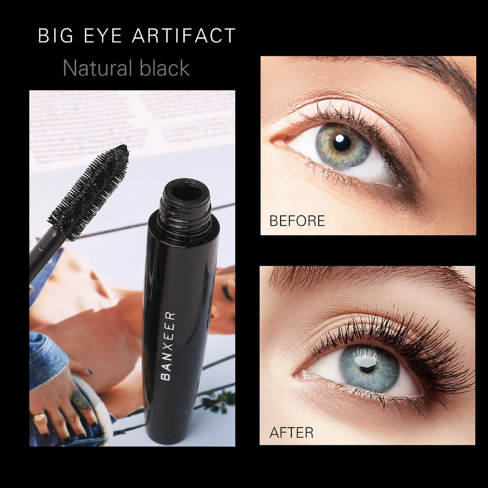 4D Silk Fiber Mascara Waterproof Eyelash