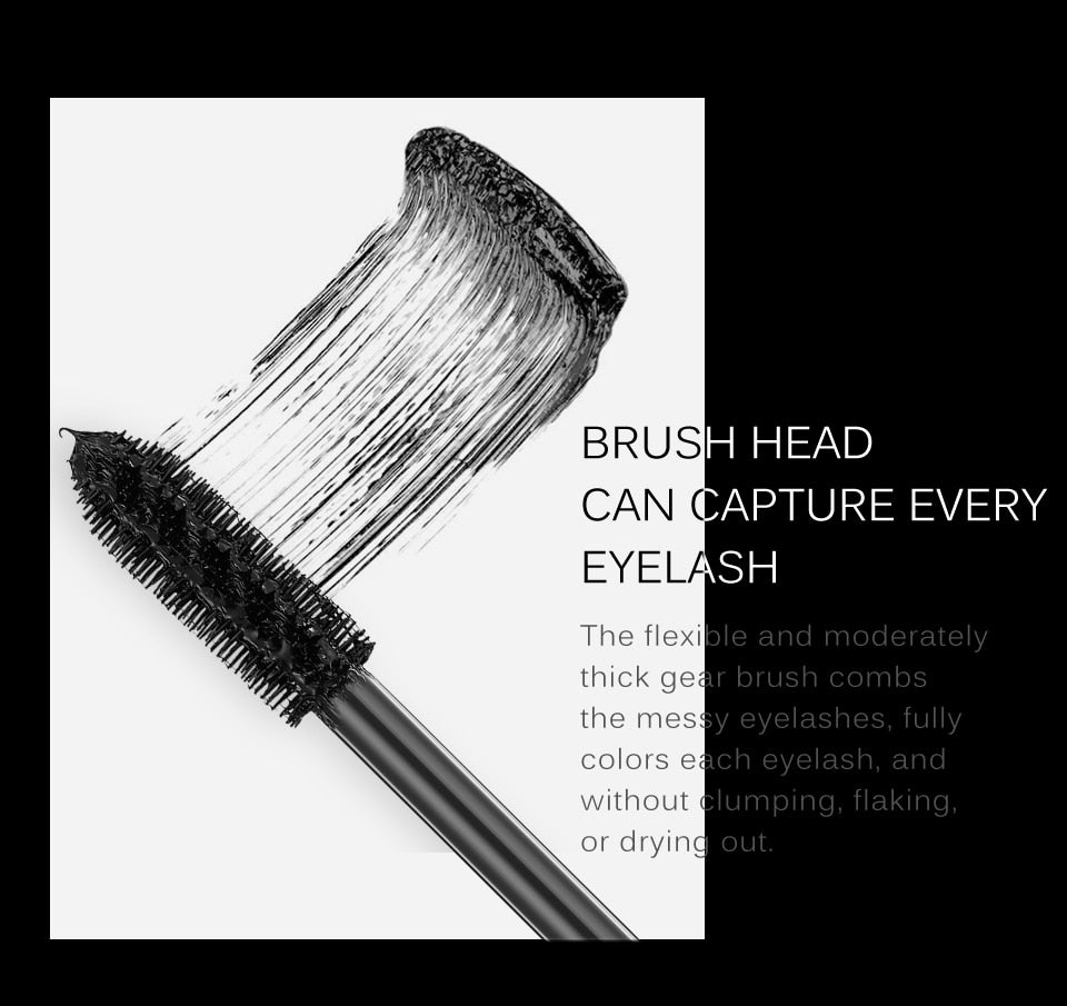 4D Silk Fiber Mascara Waterproof Eyelash