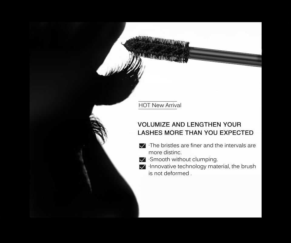 4D Silk Fiber Mascara Waterproof Eyelash