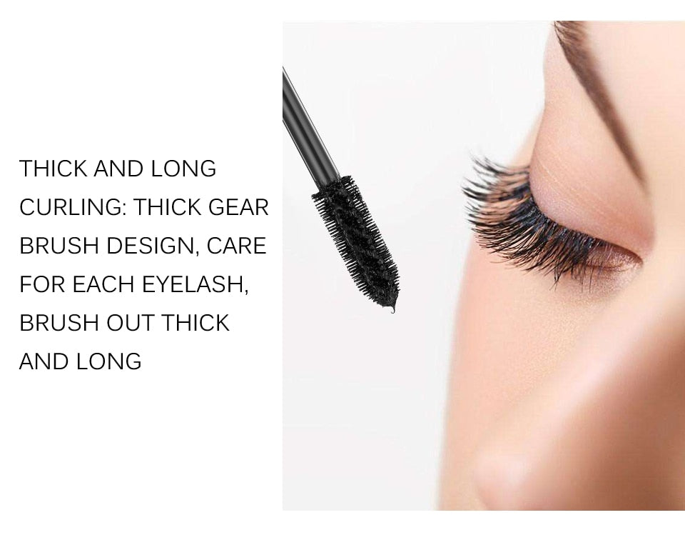 4D Silk Fiber Mascara Waterproof Eyelash