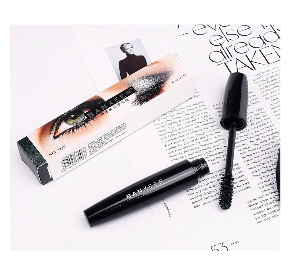 4D Silk Fiber Mascara Waterproof Eyelash