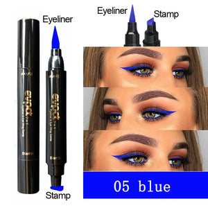 TRIANGLE SEAL DOUBLE HEAD EYELINER