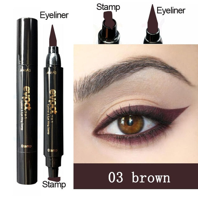 TRIANGLE SEAL DOUBLE HEAD EYELINER