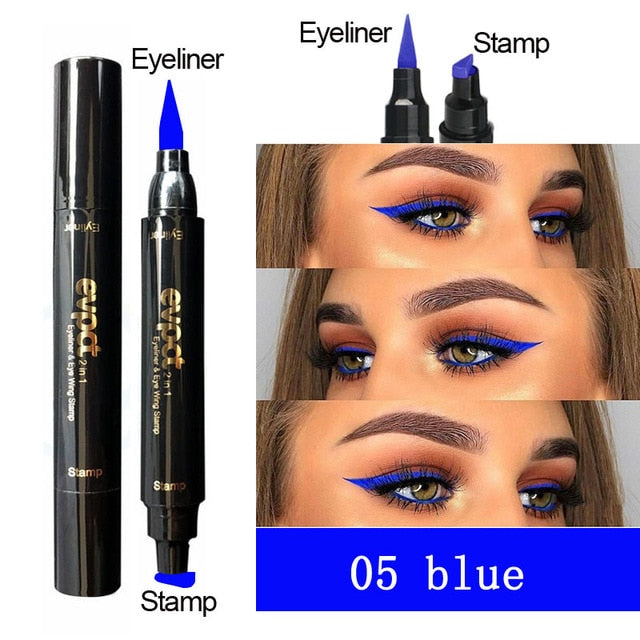 TRIANGLE SEAL DOUBLE HEAD EYELINER