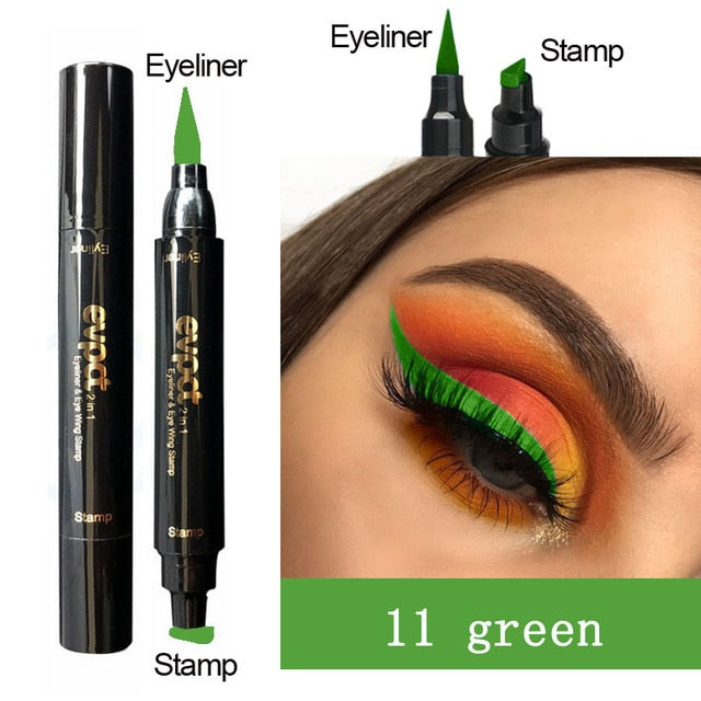 TRIANGLE SEAL DOUBLE HEAD EYELINER