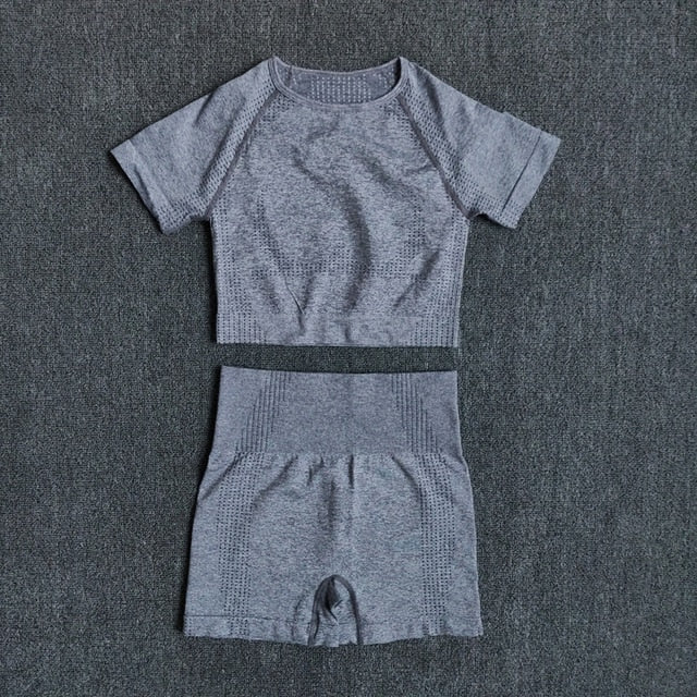 Seamless Women Yoga Set Workout Sportswear