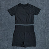Seamless Women Yoga Set Workout Sportswear