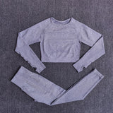 Seamless Women Yoga Set Workout Sportswear