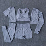 Seamless Women Yoga Set Workout Sportswear