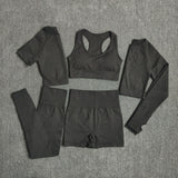Seamless Women Yoga Set Workout Sportswear