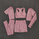Seamless Women Yoga Set Workout Sportswear