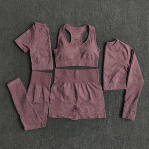 Seamless Women Yoga Set Workout Sportswear