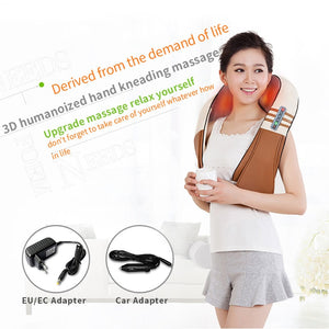 Infrared Heated Kneading Neck And Shoulder Massager