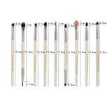 Professional makeup brushes set