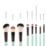 Professional makeup brushes set