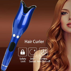 Automatic Hair Iron Curler Wand