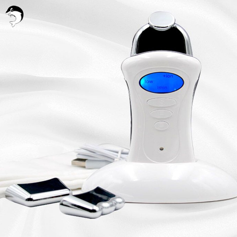 handheld galvanic spa nu electroporator skin tightening face lift microcurrent facial machine galvanic current device skin care