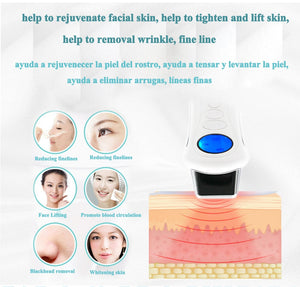 handheld galvanic spa nu electroporator skin tightening face lift microcurrent facial machine galvanic current device skin care