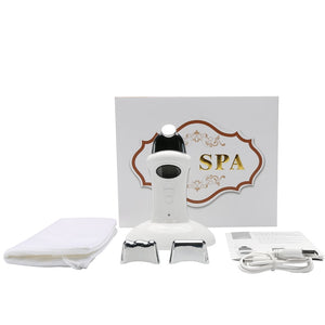 handheld galvanic spa nu electroporator skin tightening face lift microcurrent facial machine galvanic current device skin care