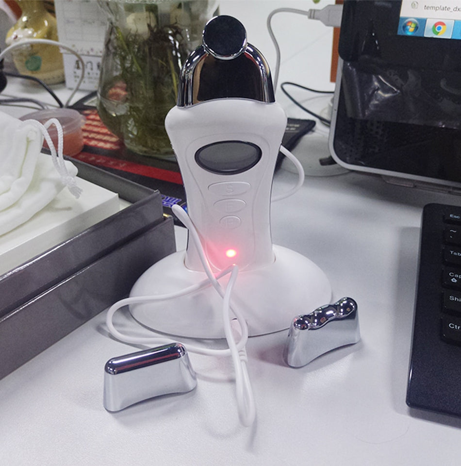 handheld galvanic spa nu electroporator skin tightening face lift microcurrent facial machine galvanic current device skin care