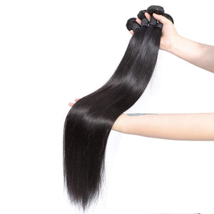 Double Weft Brazilian Hair Weave Bundles