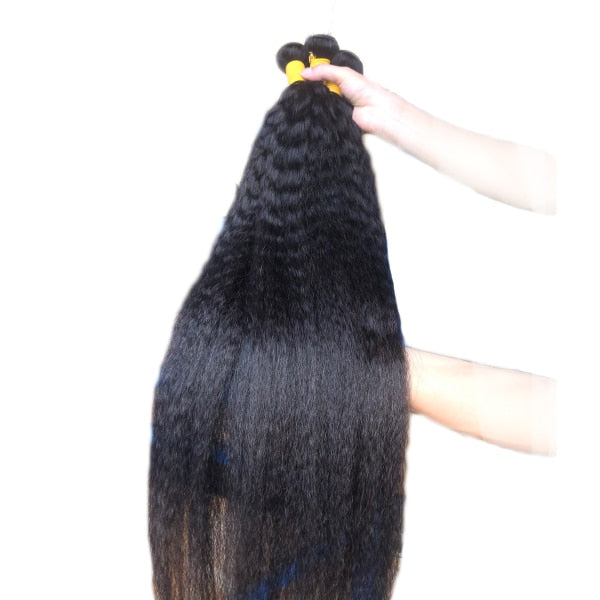 Double Weft Brazilian Hair Weave Bundles