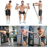 17Pcs/Set Latex Resistance Bands