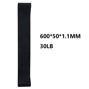 17Pcs/Set Latex Resistance Bands