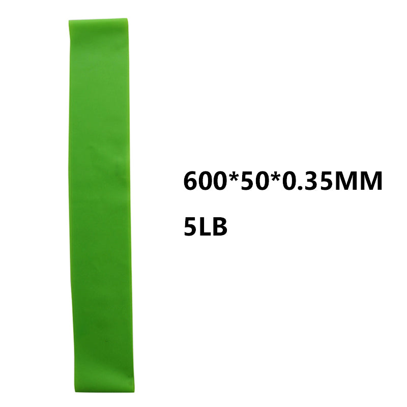 17Pcs/Set Latex Resistance Bands