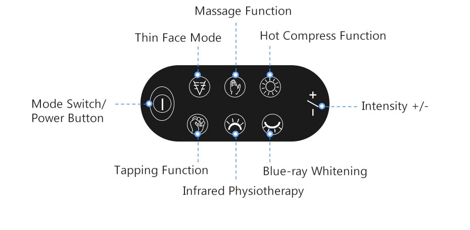 Face Slimming Vibration Massager Facial