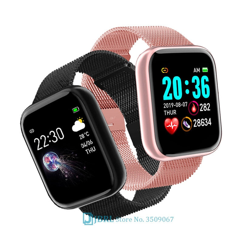 Fashion Android IOS Square Smartwatch