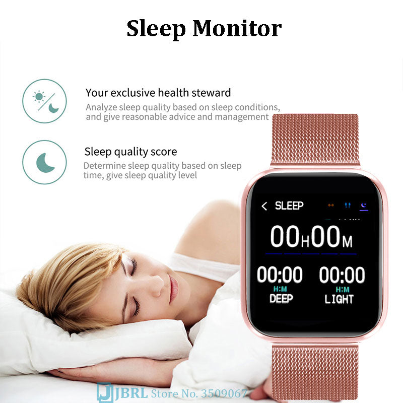 Fashion Android IOS Square Smartwatch