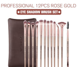 ZOREYA 12pcs professional Makeup Brushes Tool