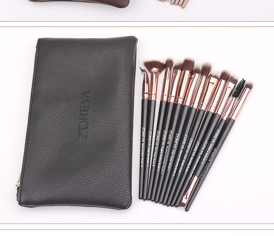 ZOREYA 12pcs professional Makeup Brushes Tool