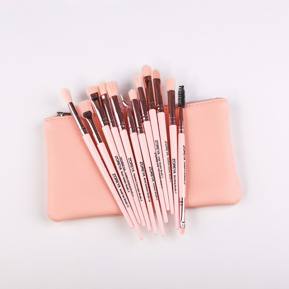 ZOREYA 12pcs professional Makeup Brushes Tool